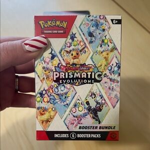 Pokemon Prismatic Evolutions Booster Bundle - Multicolor